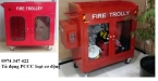 tủ đựng thiết bị PCCC di động fire trolley